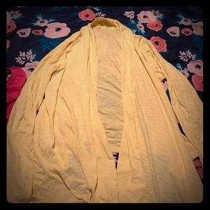 Lilly Pulitzer cardigan,yellow, sz large